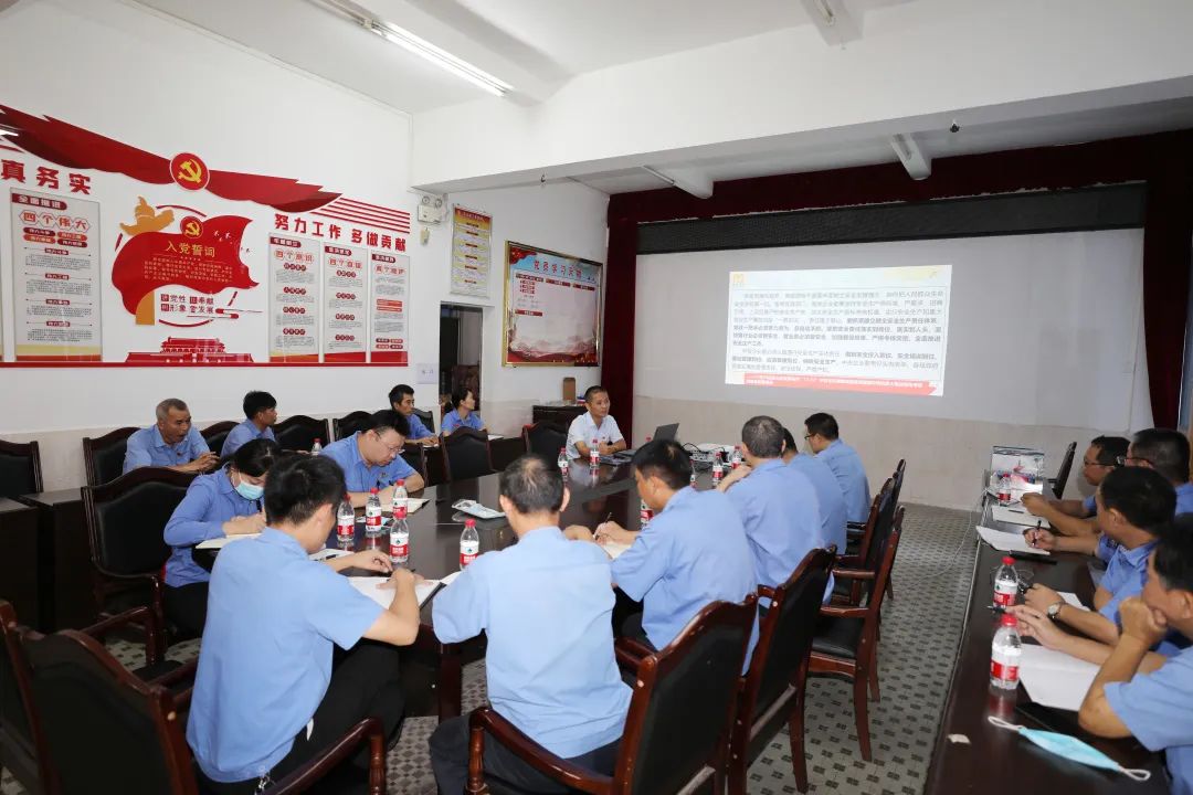 許達全到欣達公司開展安全生產宣講